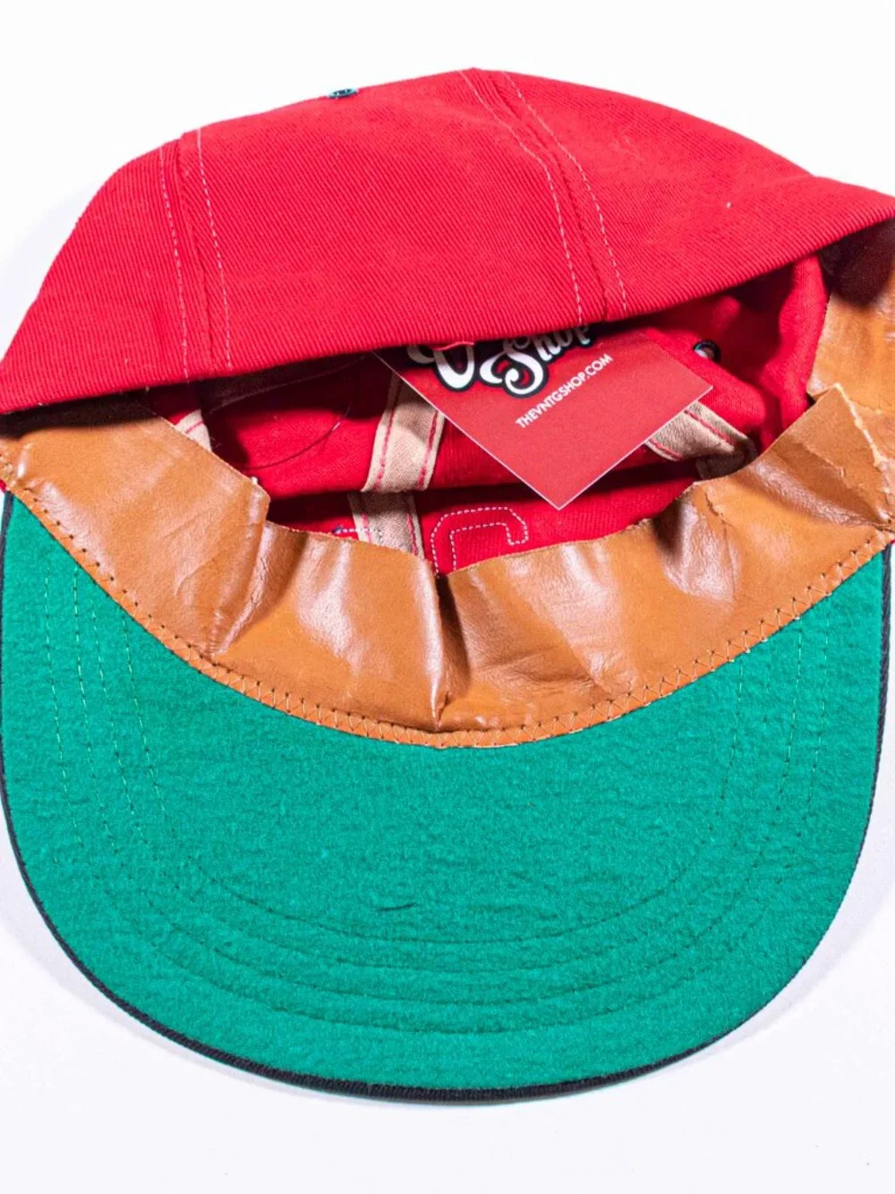 Vintage Rutgers University Class of 1937 Fitted Baseball Cap 7 Leather Band MCM